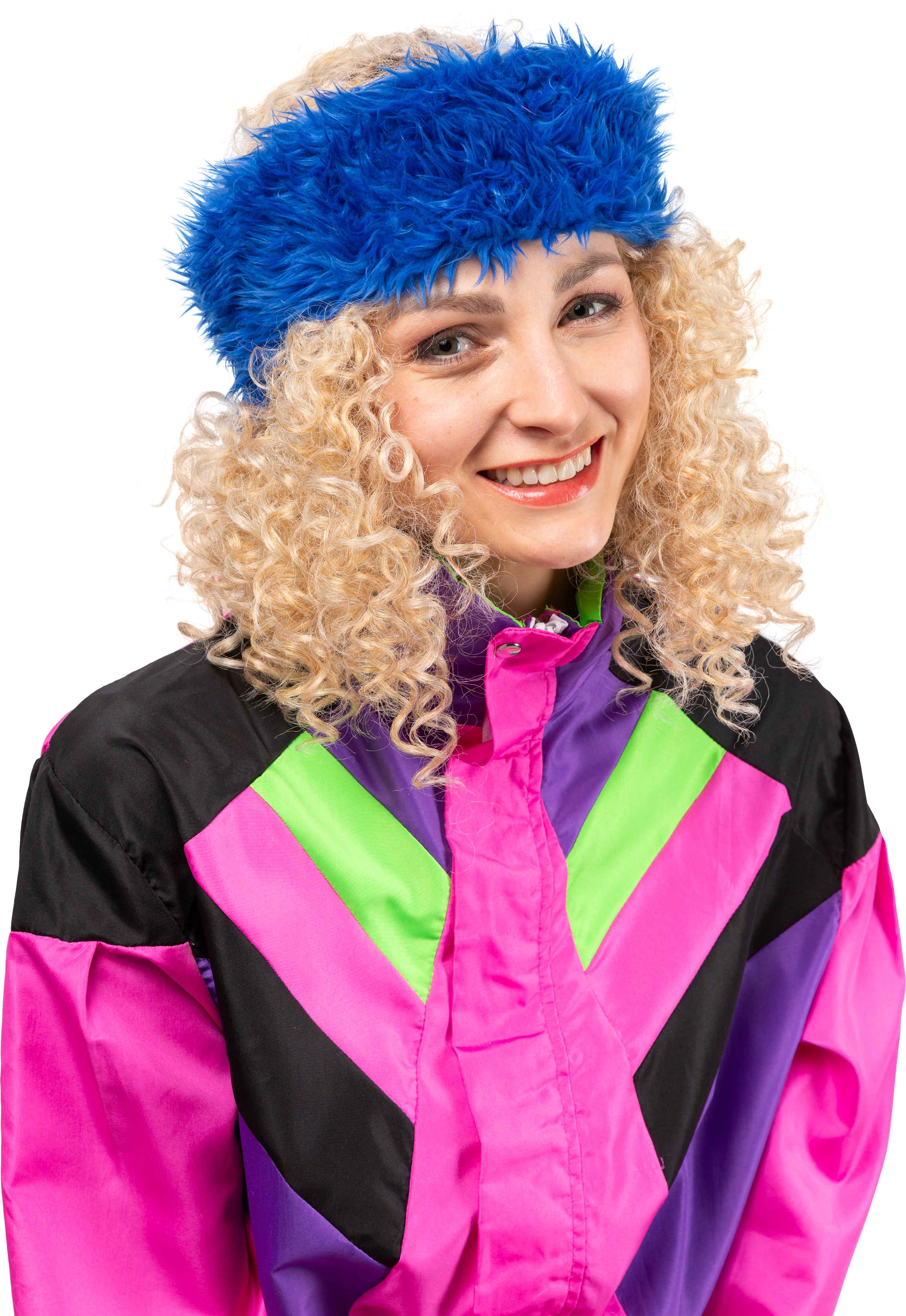 Stirnband Fell, blau 