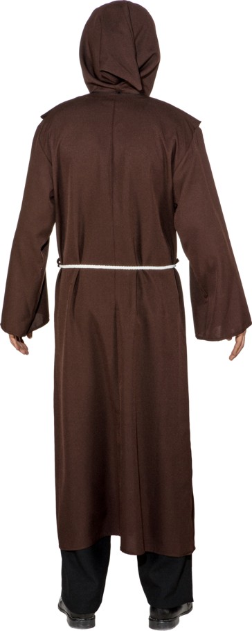 Kutte Mönch ohne Kragen braun