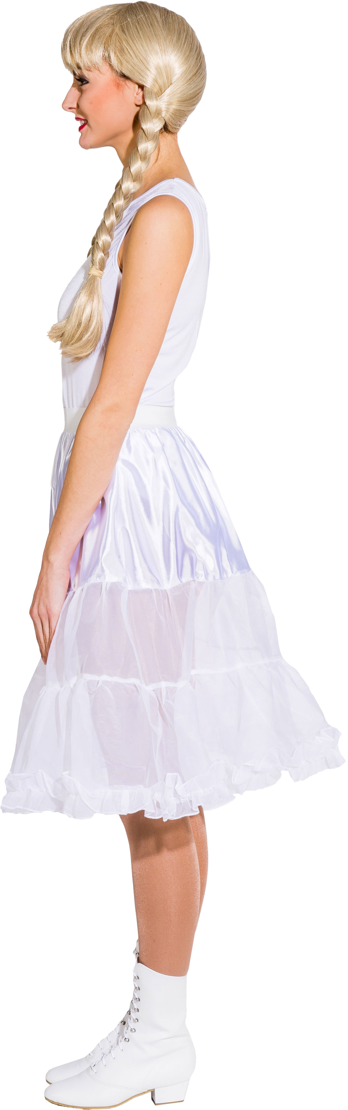 Petticoat white, midi 