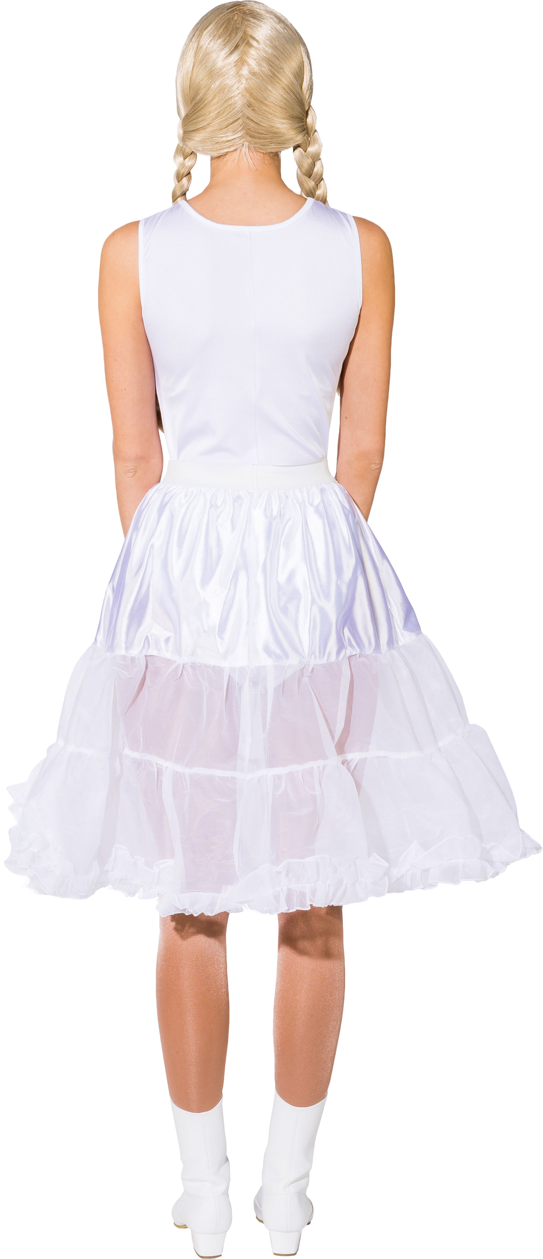 Petticoat white, midi 