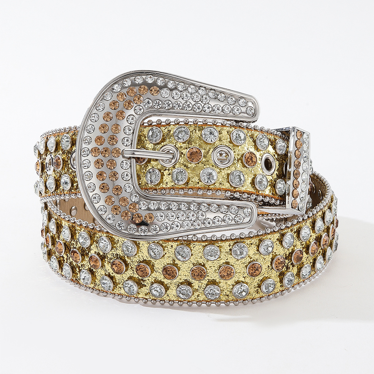 Belt rhinestone, gold