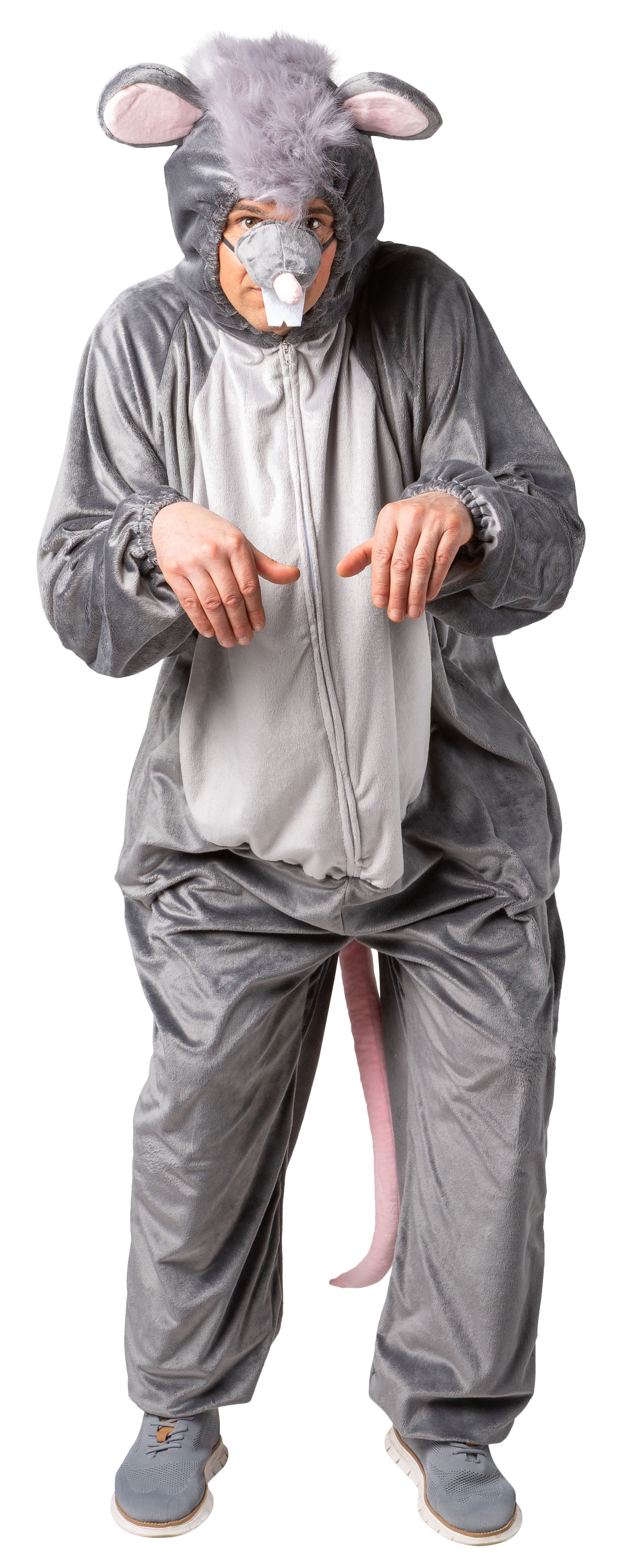 Ratte Overall mit Kapuze 