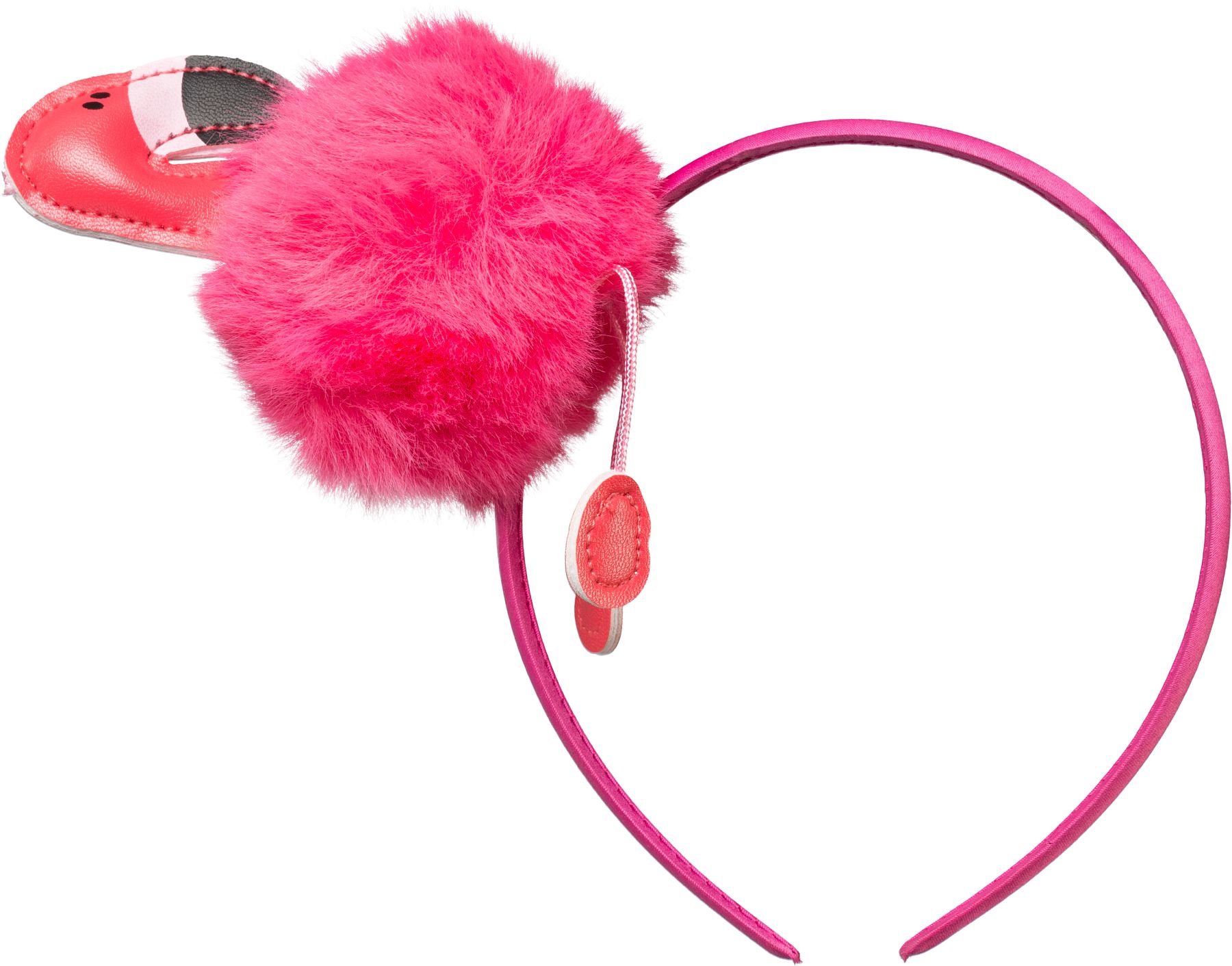 Headband plush flamingo