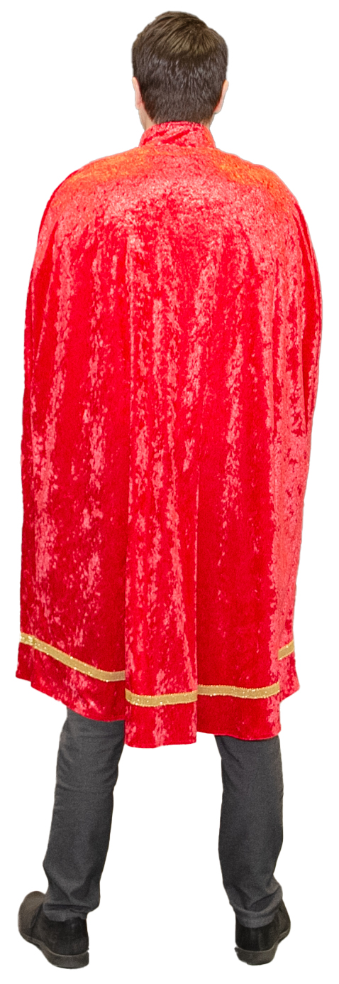 Umhang Sternensinger Kinder, rot