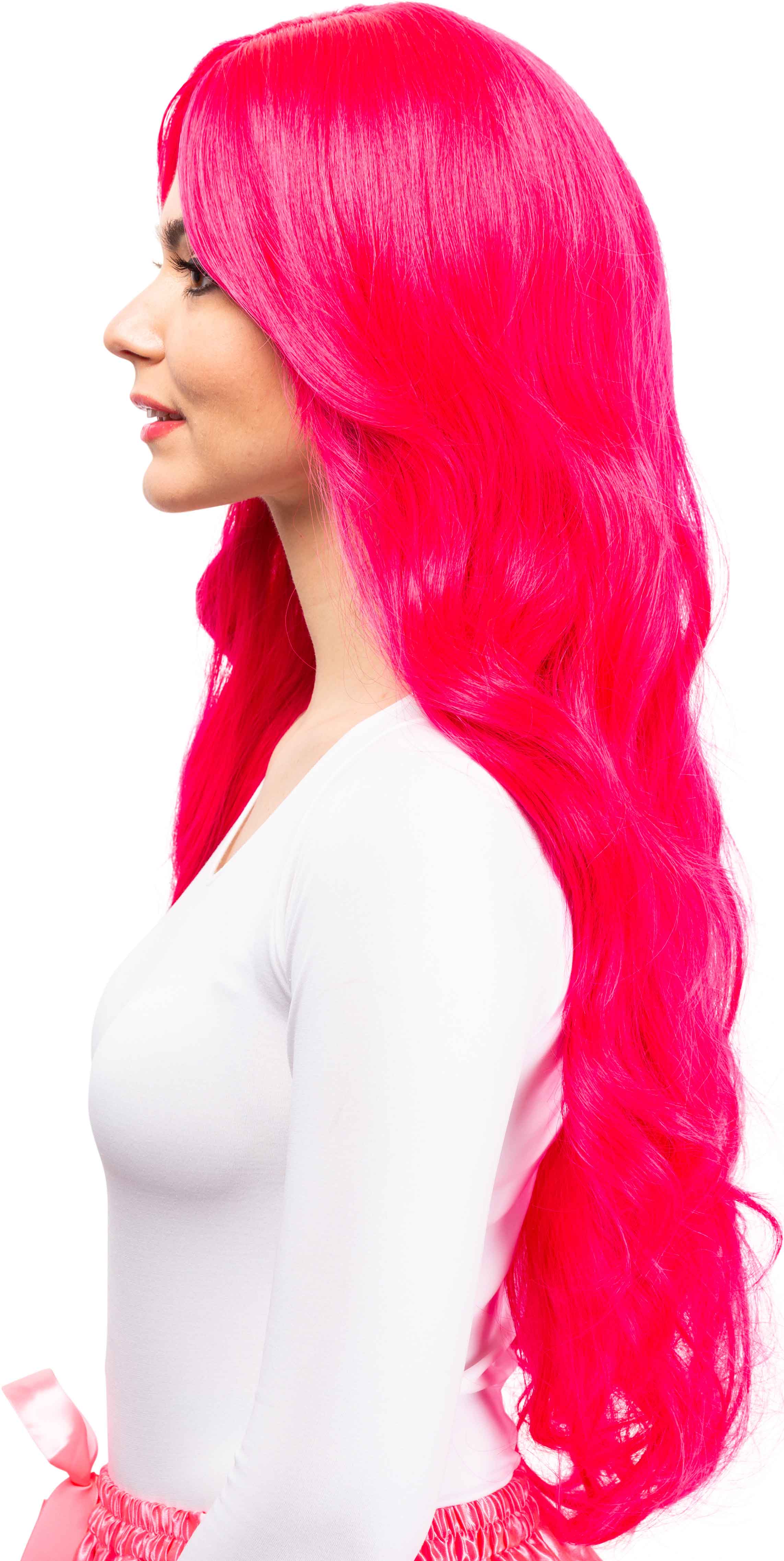 Merna wig, pink