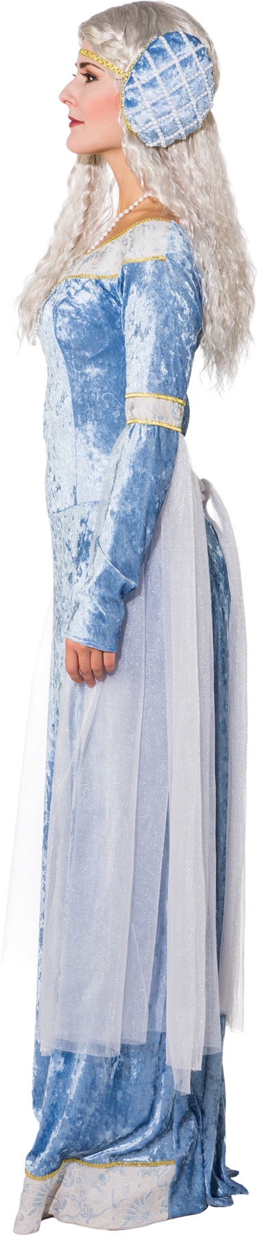 Medieval dress, light blue