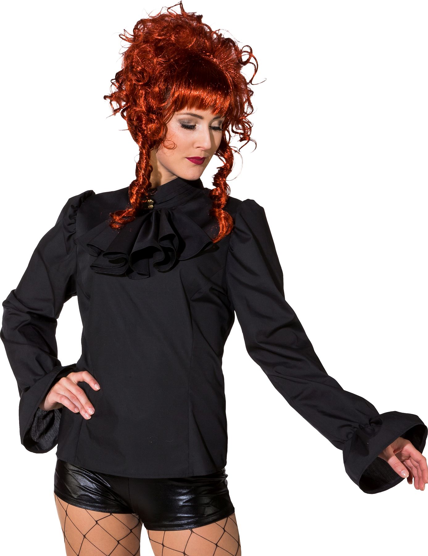 Blouse Biedermeier, noire