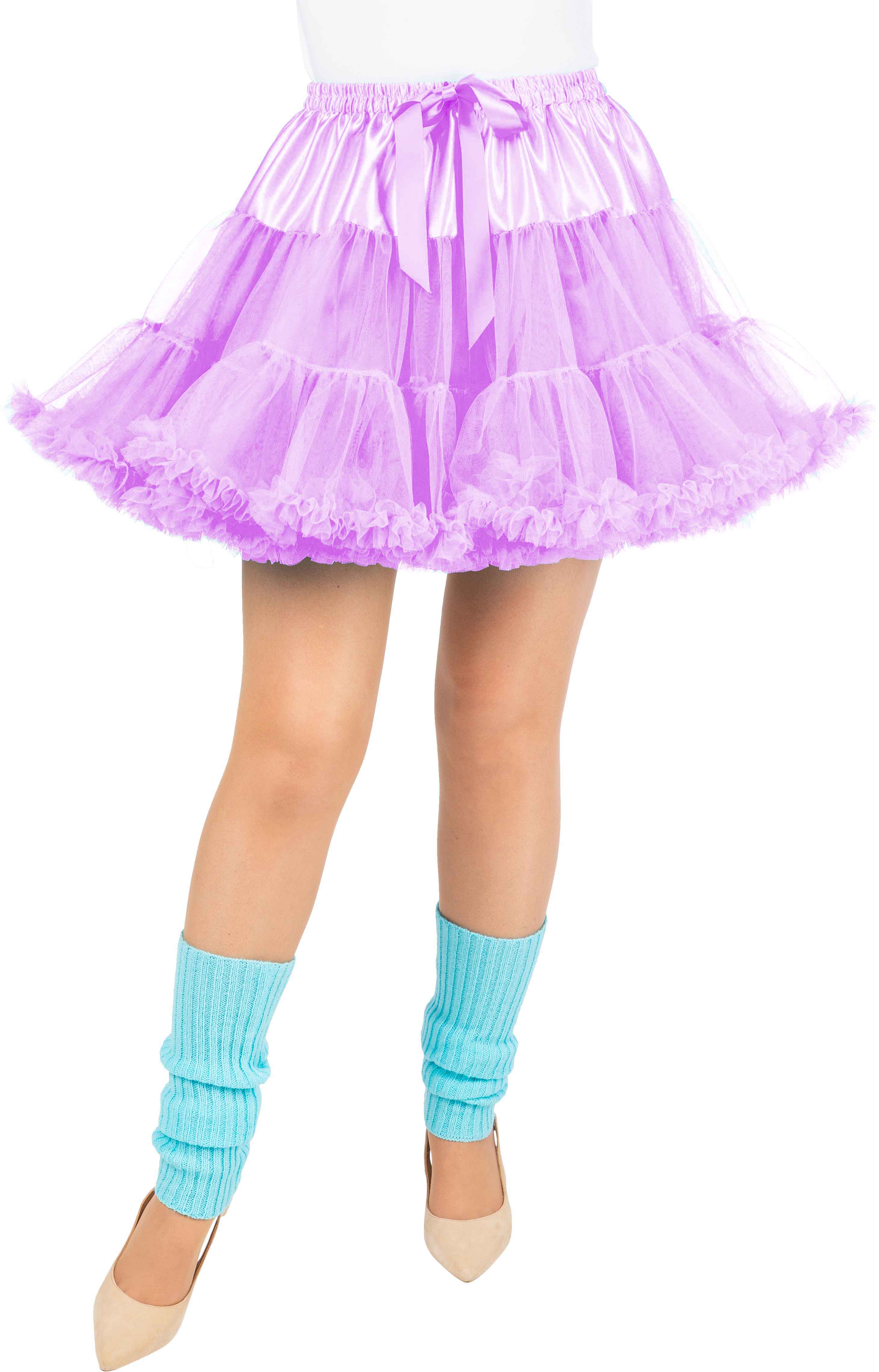 Short tutu with a frill, lilac