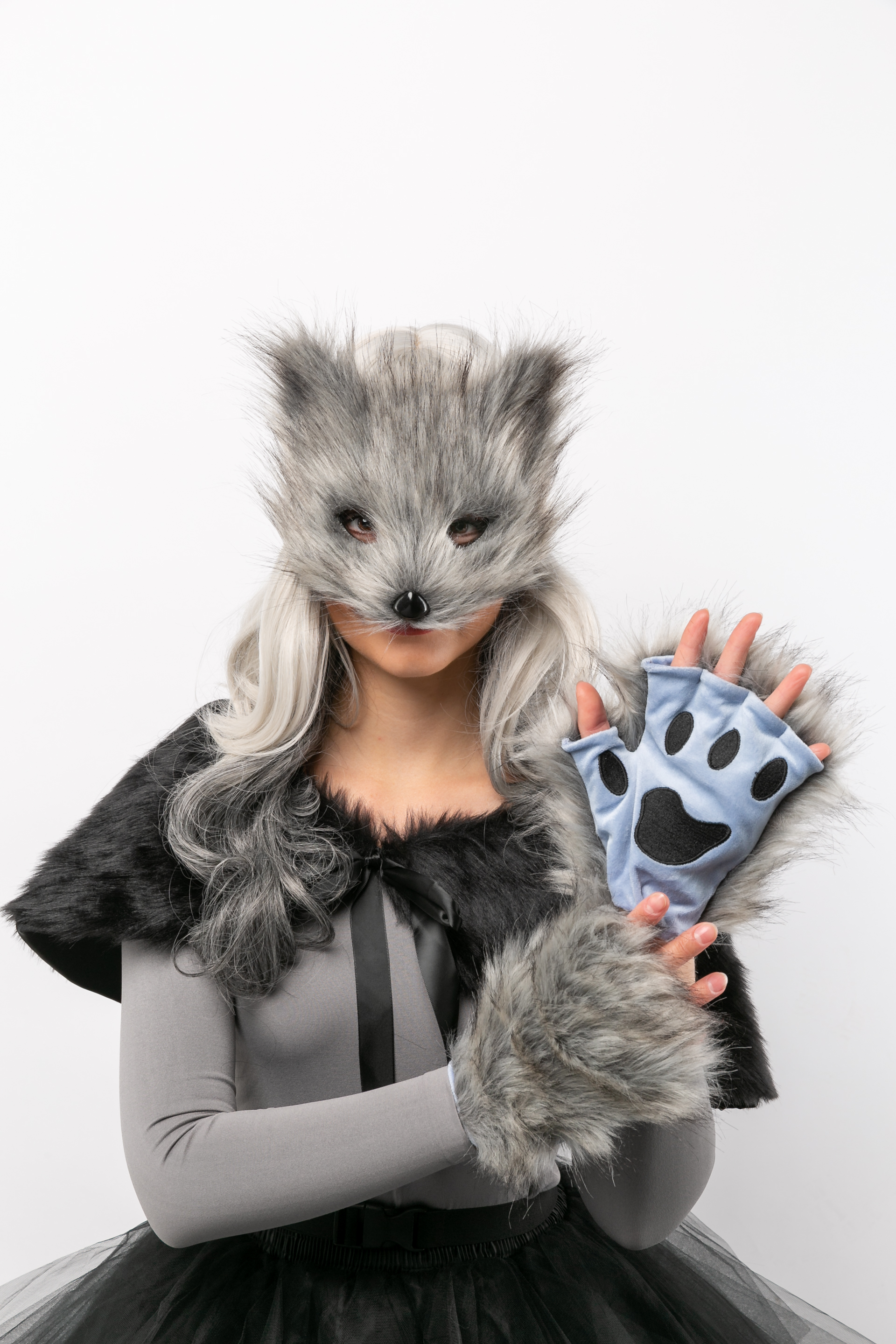 Tierset Plüsch, Wolf