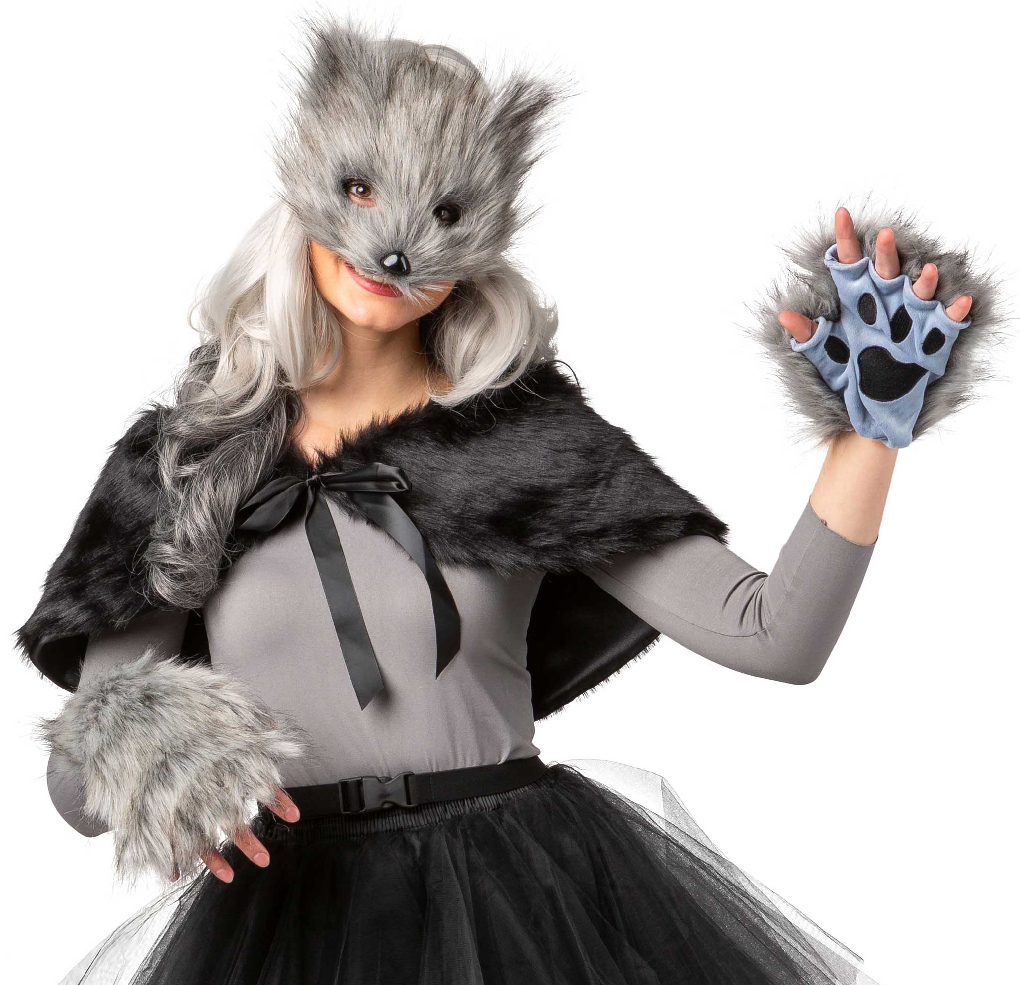 Tierset Plüsch, Wolf