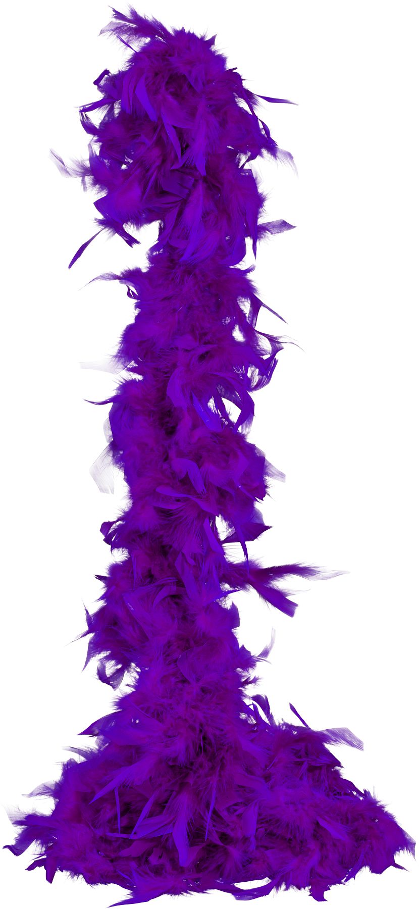 Feather boa Basic, purple, 1.80 m, 50g