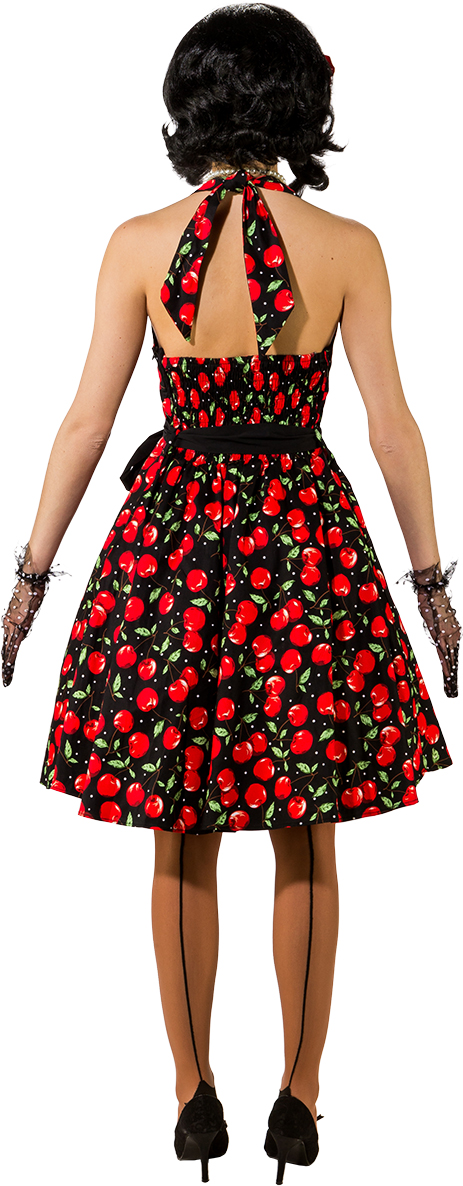 "Robe Rockabilly ""Cerise"""