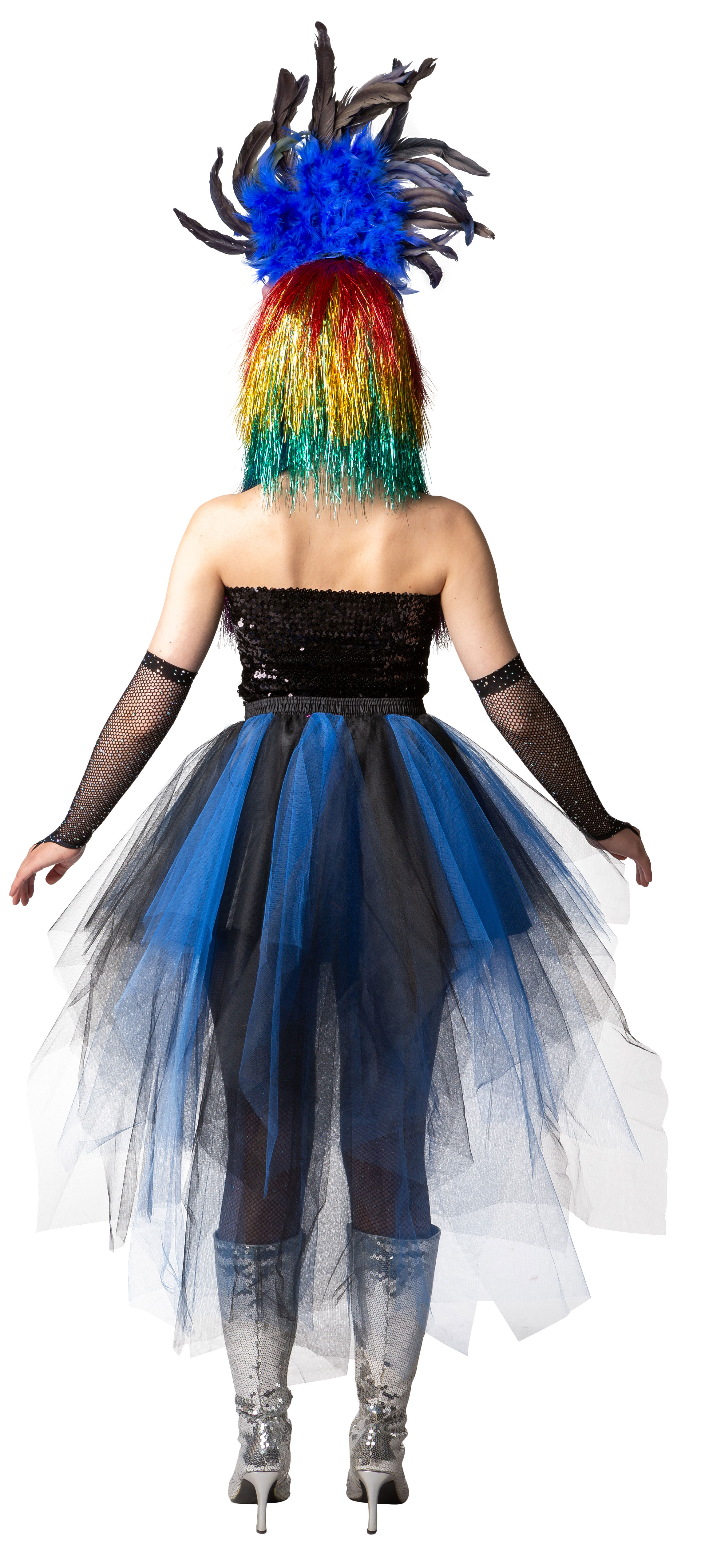 Tutu Vokuhila, blue/black