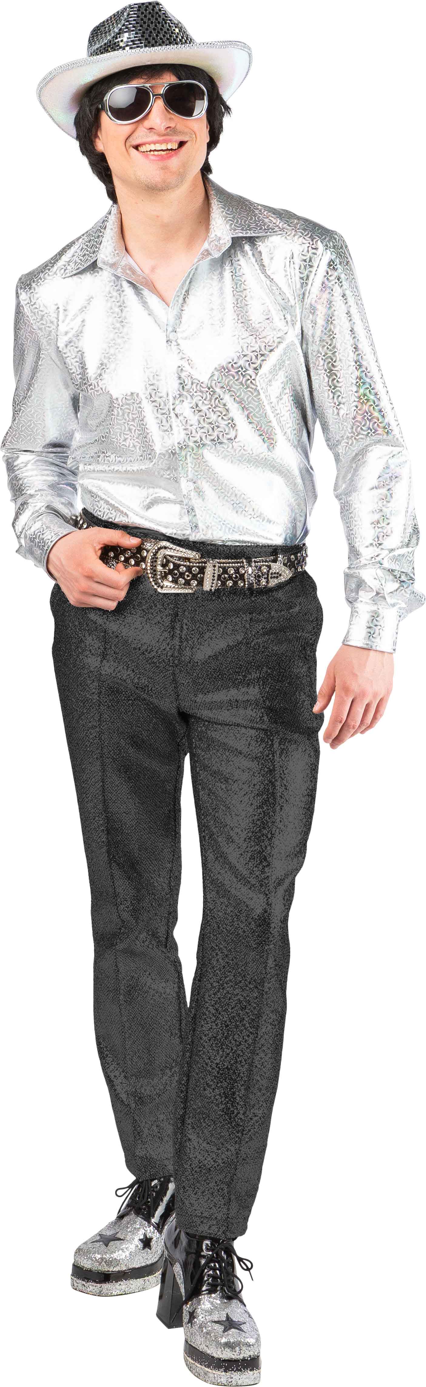 Pantalon Glamour, noir