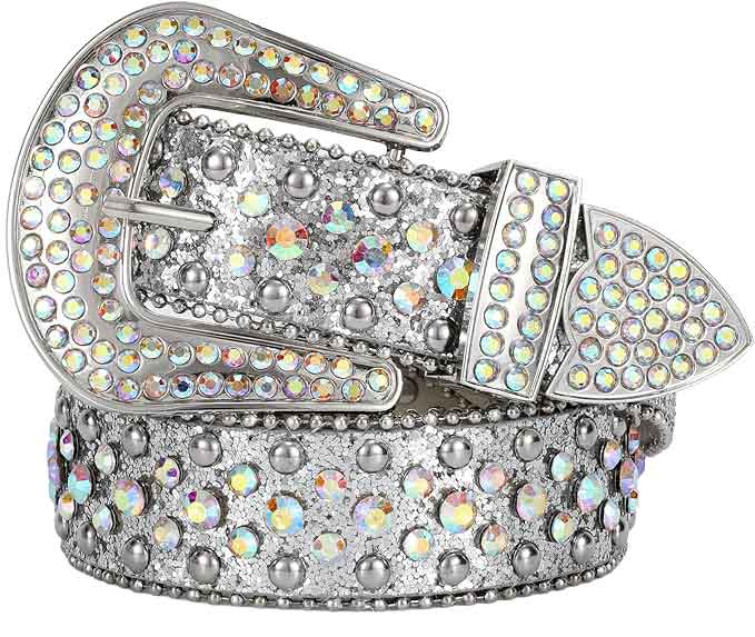 Gürtel Strass, silber