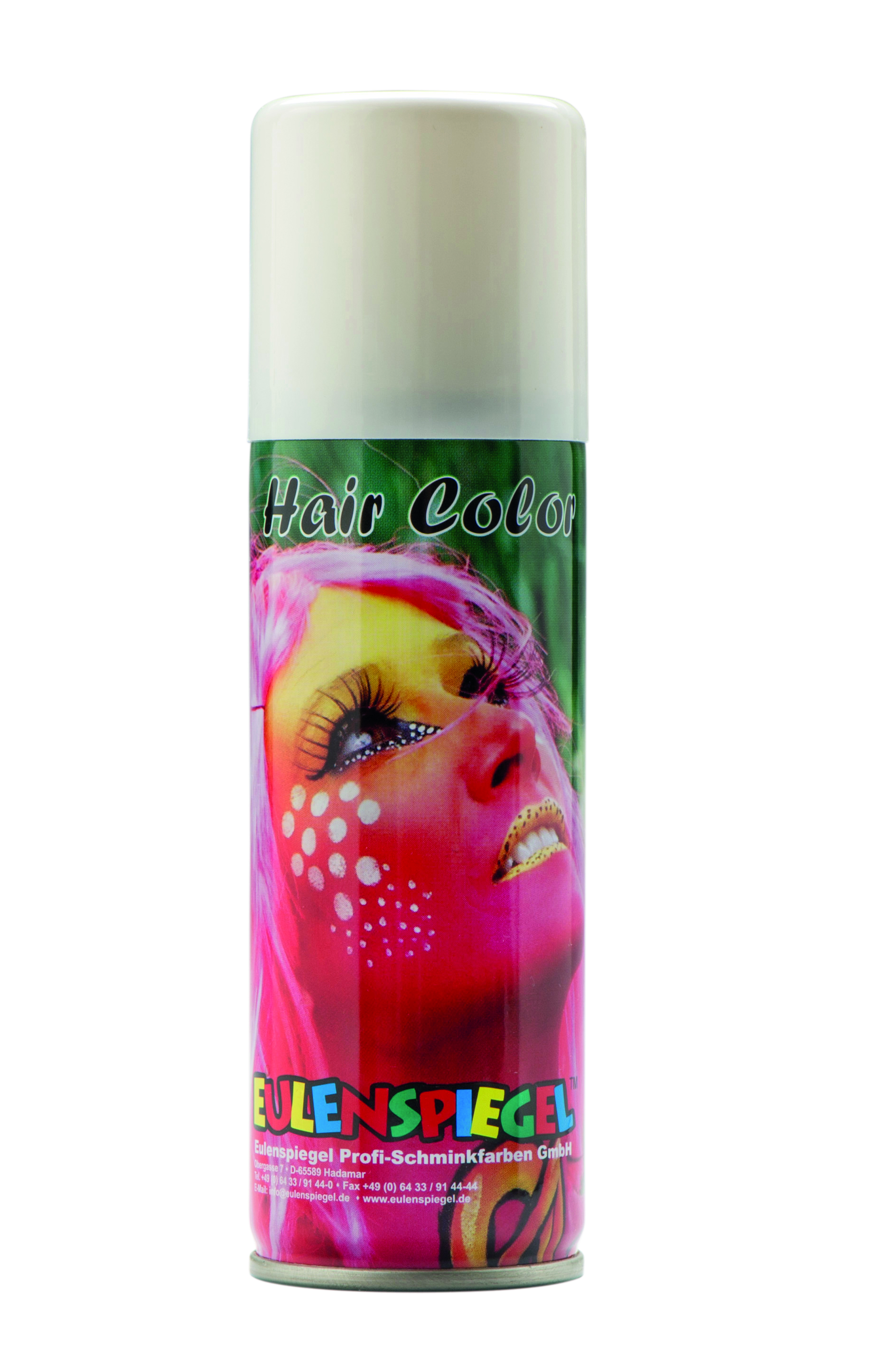 Colored Hairspray, white