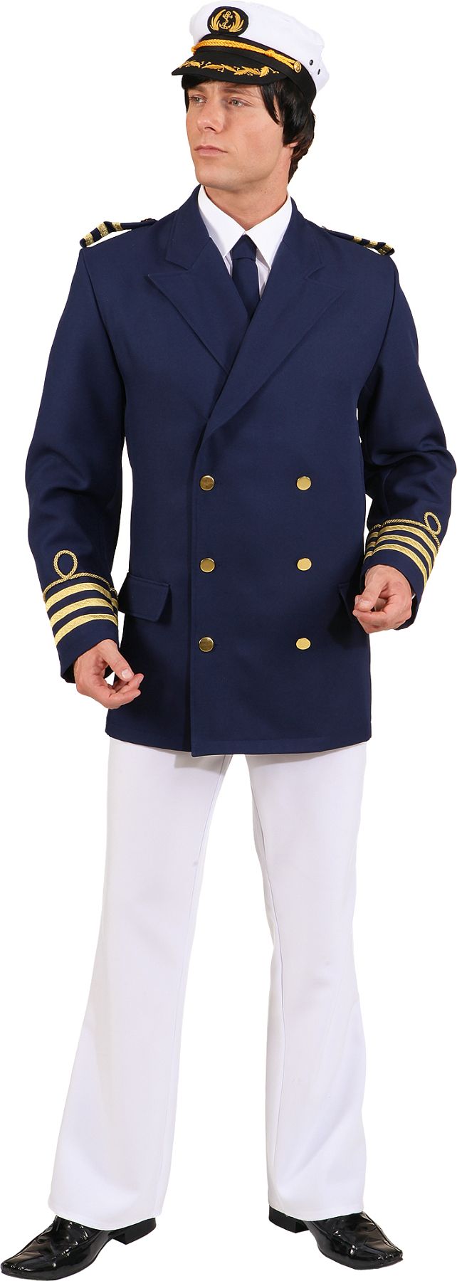 Admiral-Jacke, blau 