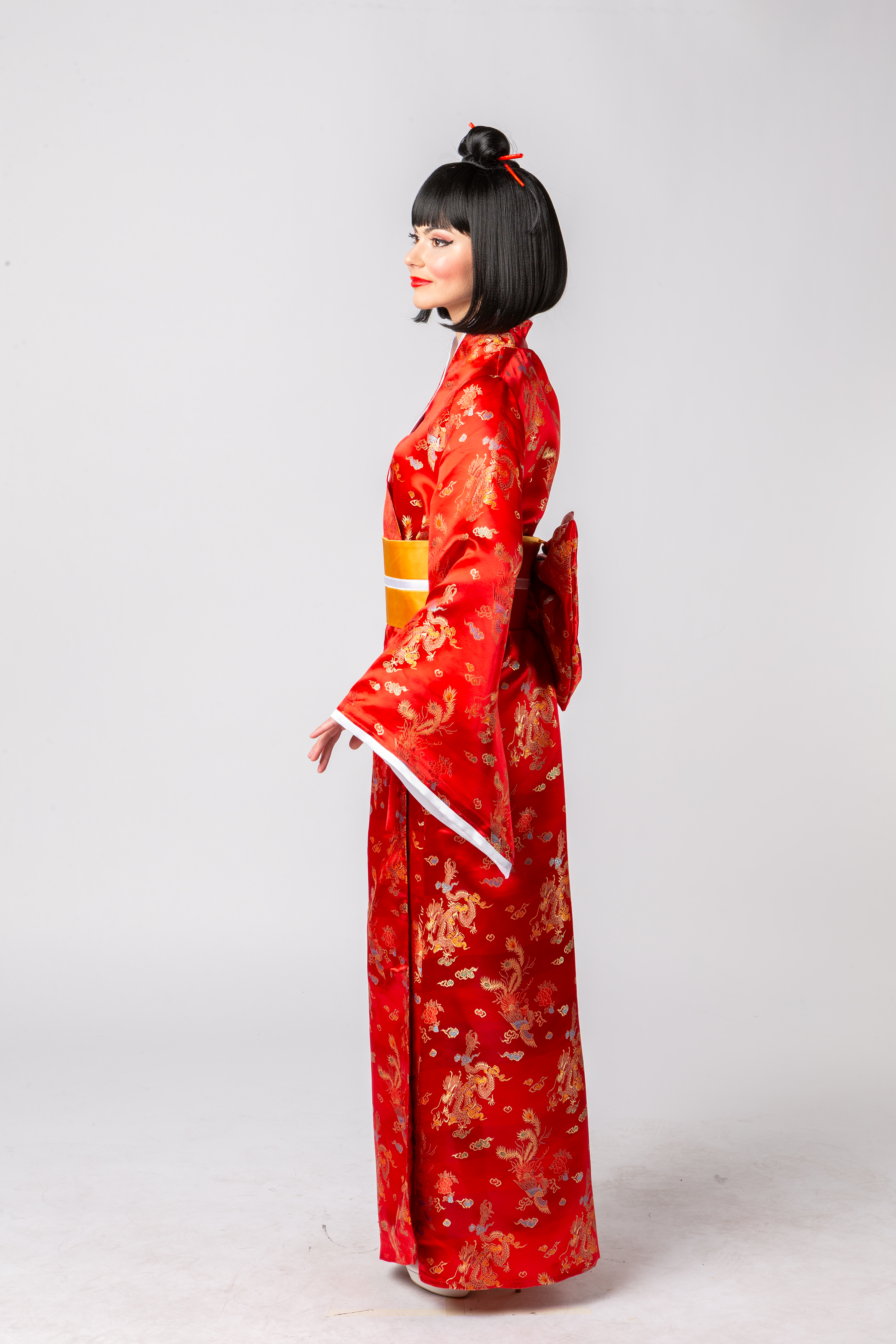 Kimono, rot
