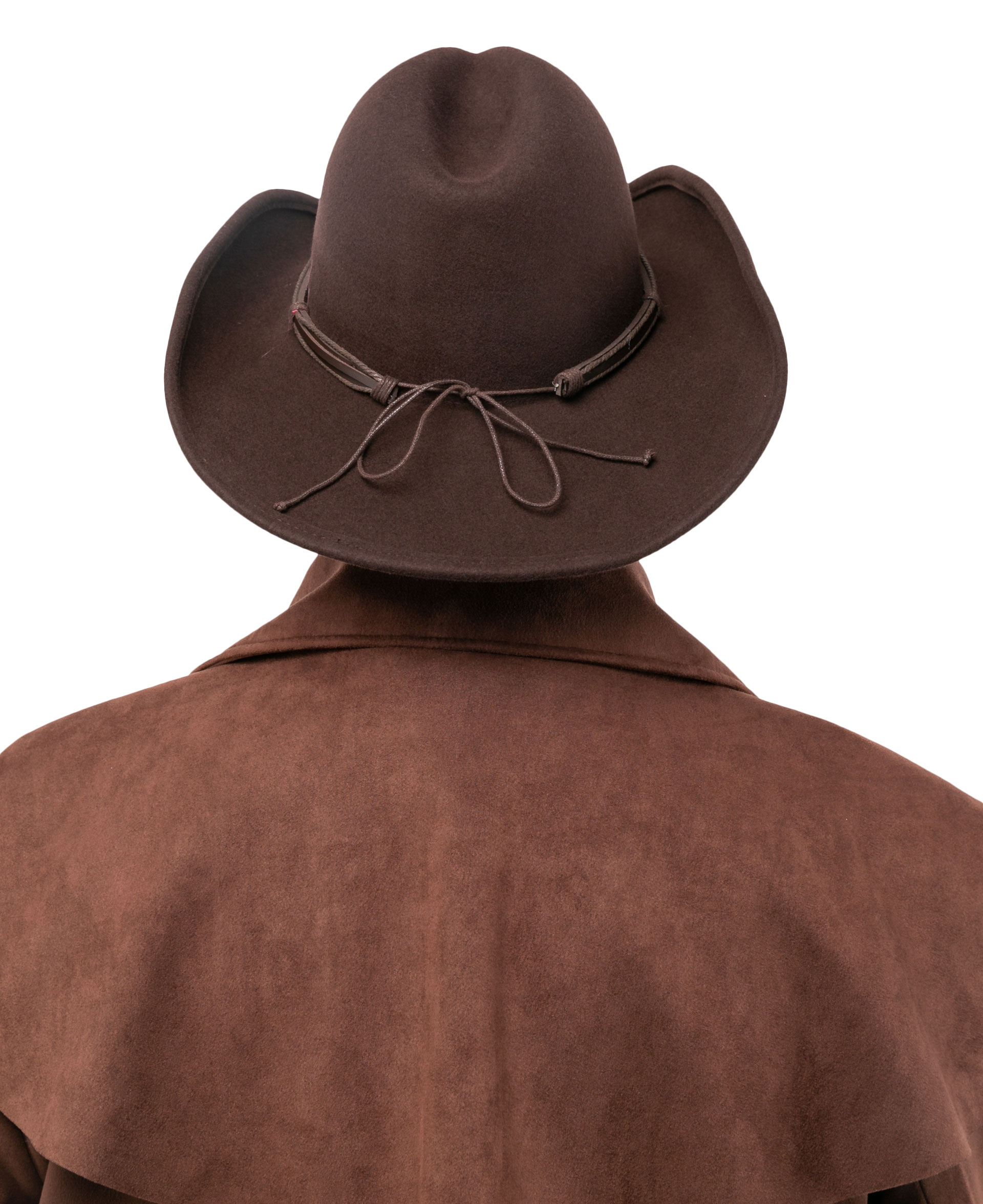 Chapeau de cowboy, marron