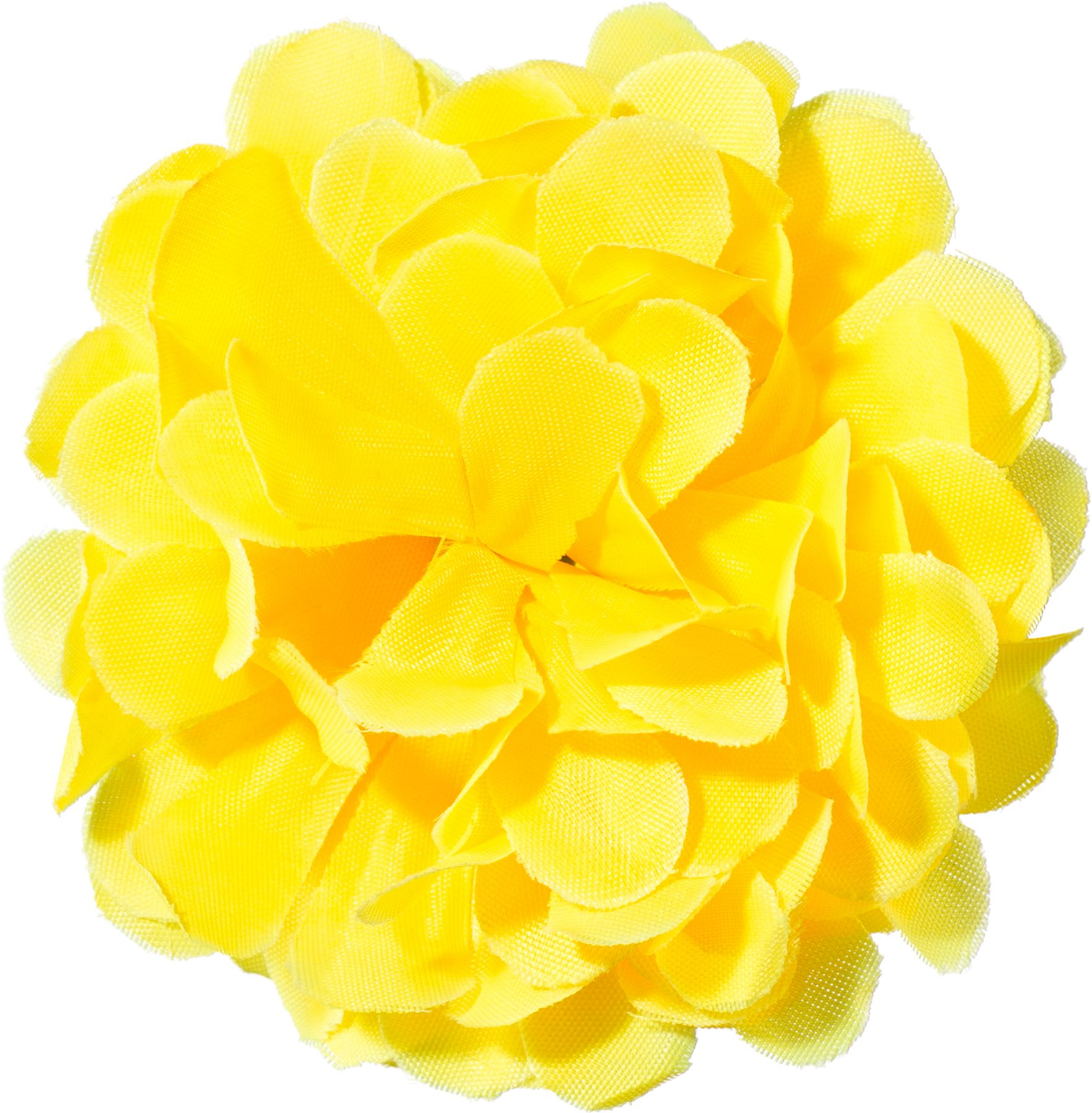 Épingle sur chrysanthème 10cm, jaune