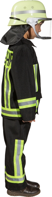 Feuerwehr Junge, schwarz
