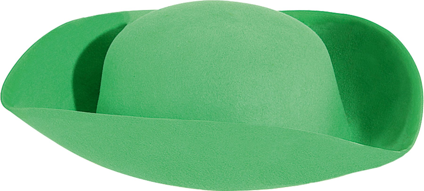 Chapeau tricorne vert, ordinaire 