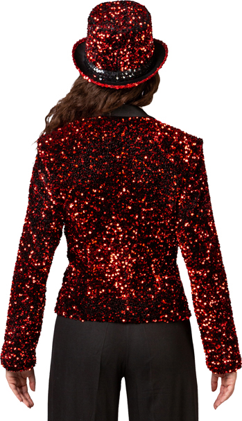 Damenjacke Pailletten 50