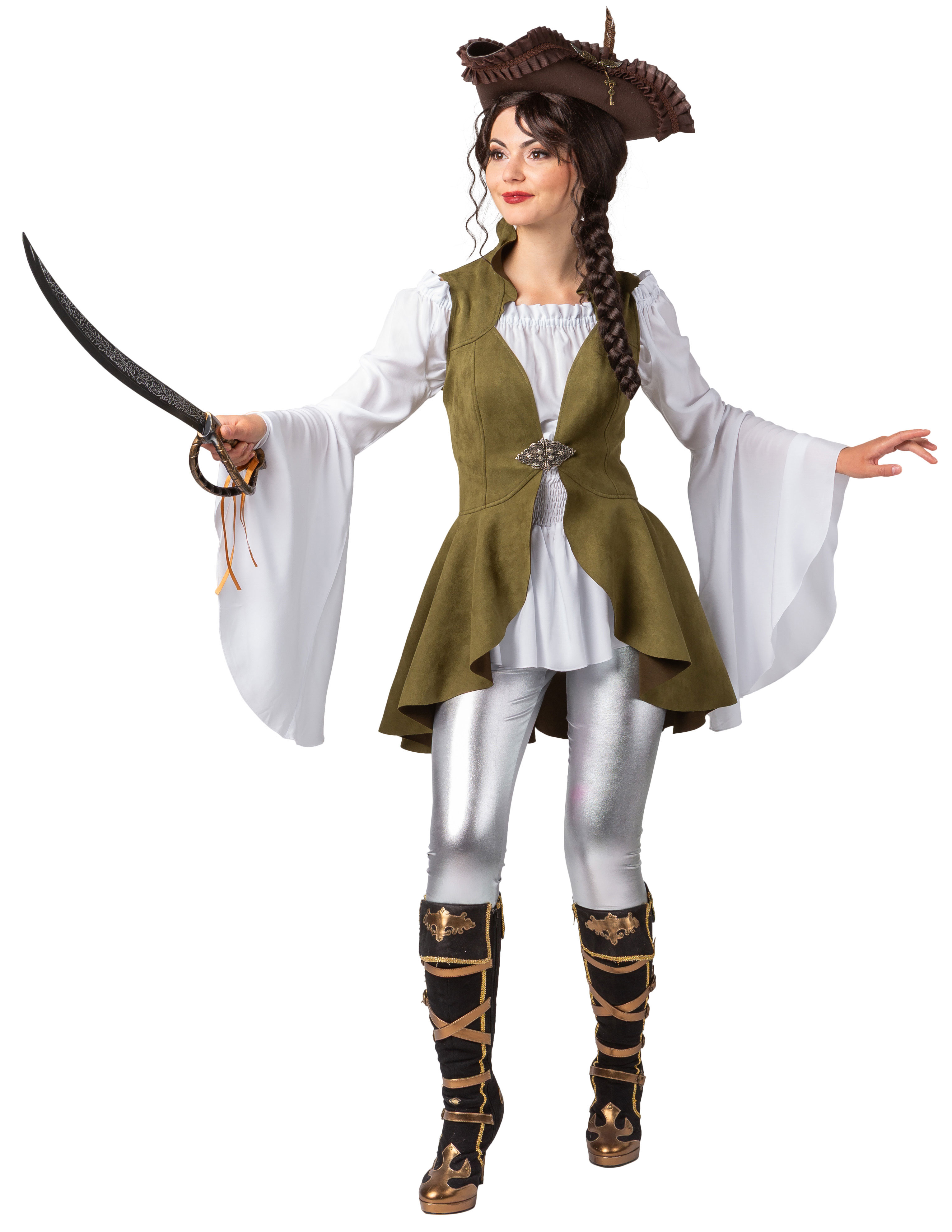 Oberteil "Pixie Blossom", grün