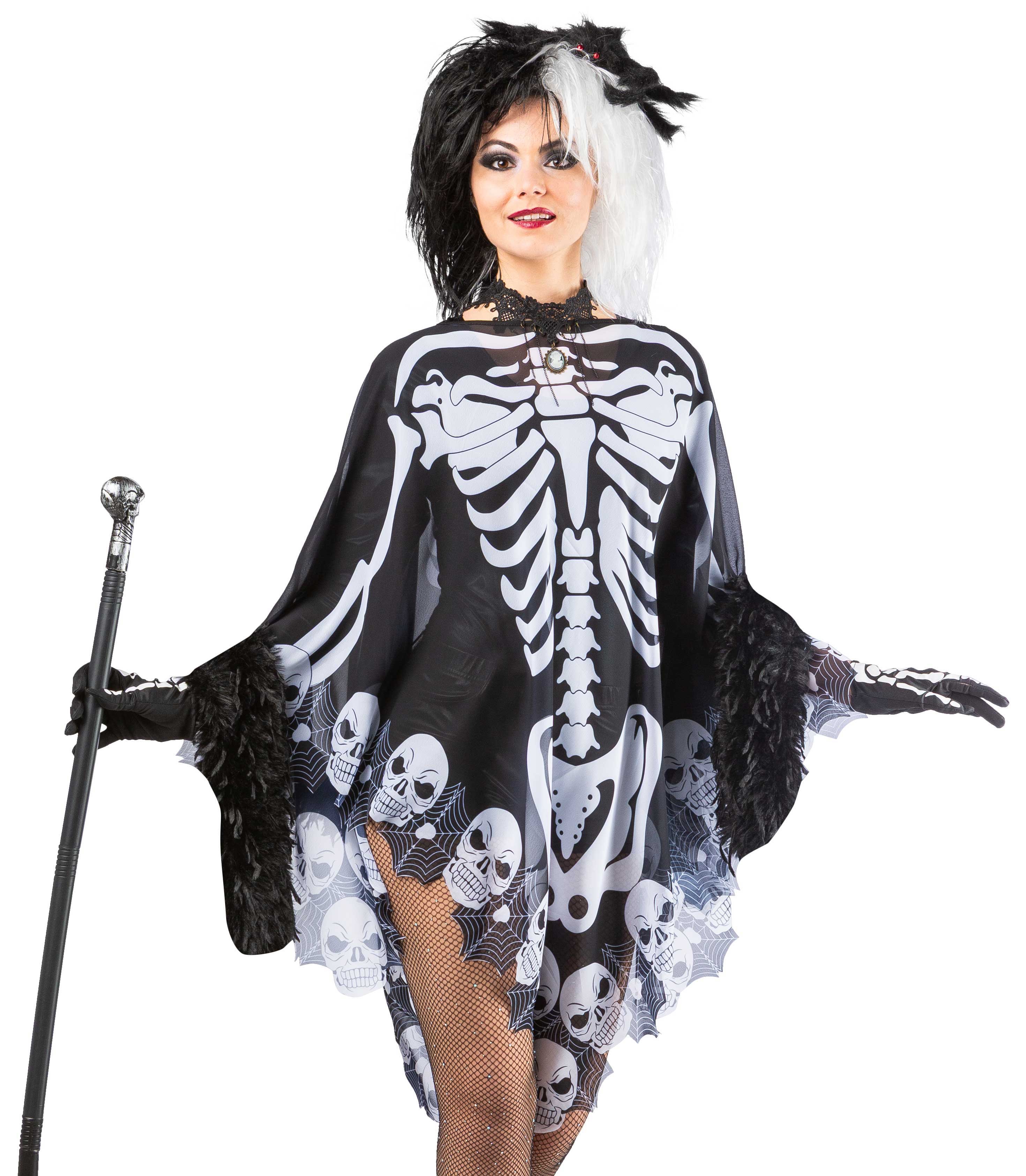 Skeleton Poncho